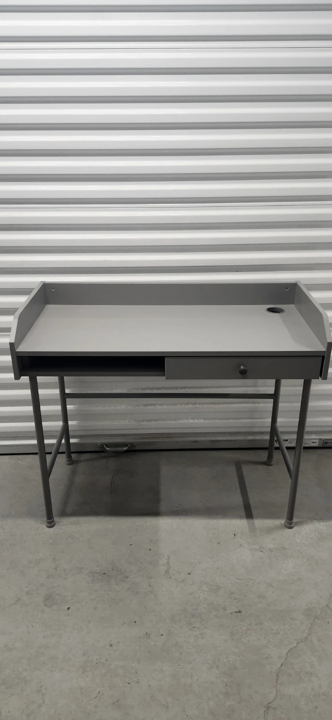 Ikea gray desk
