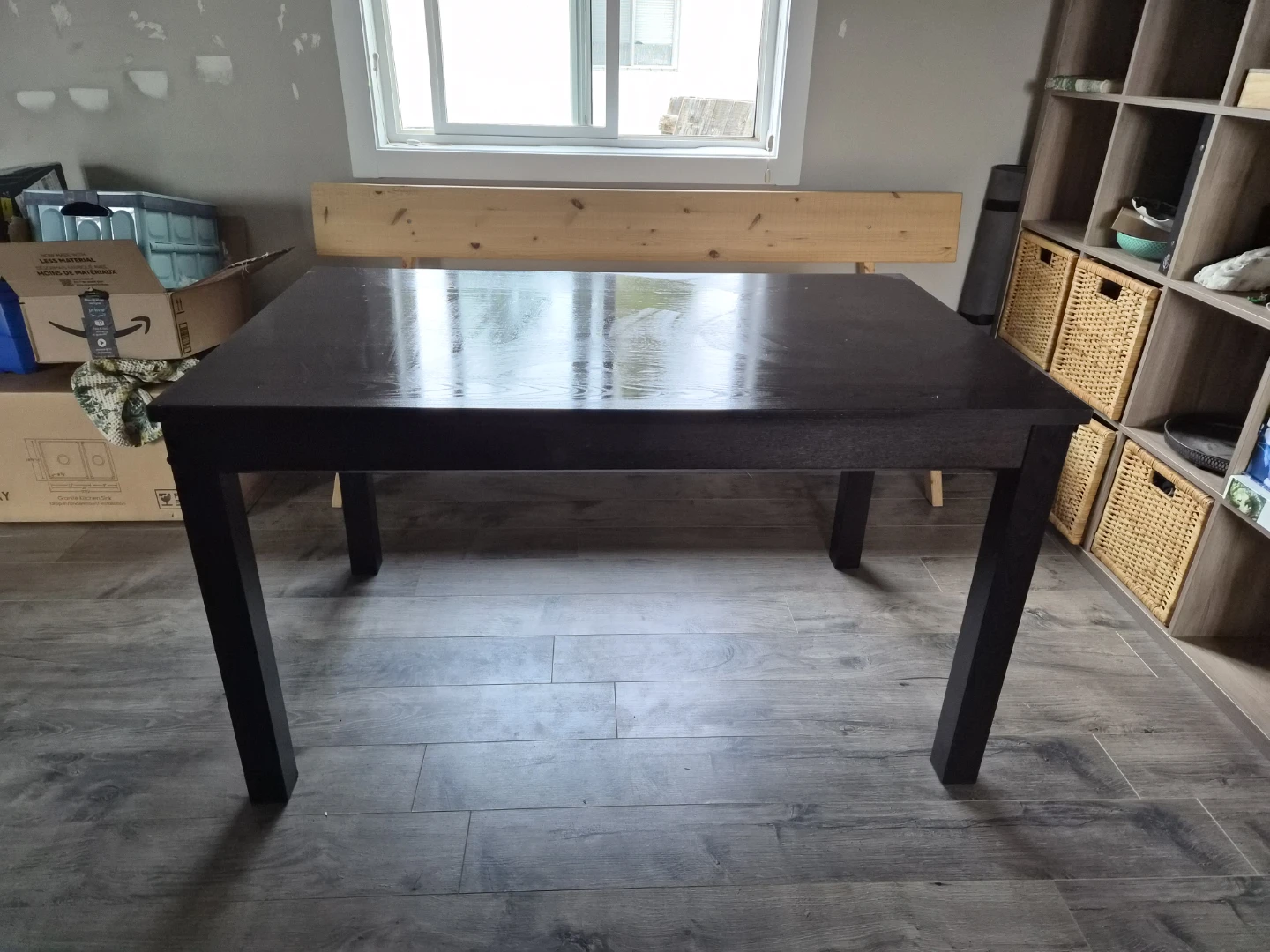 Dining Table with Extension Leaf