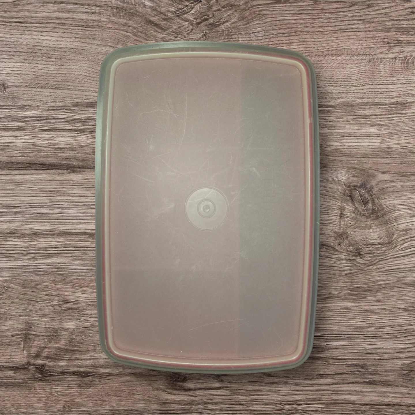 Vintage Red Tupperware Stow-N-Go Organizer - photo 3