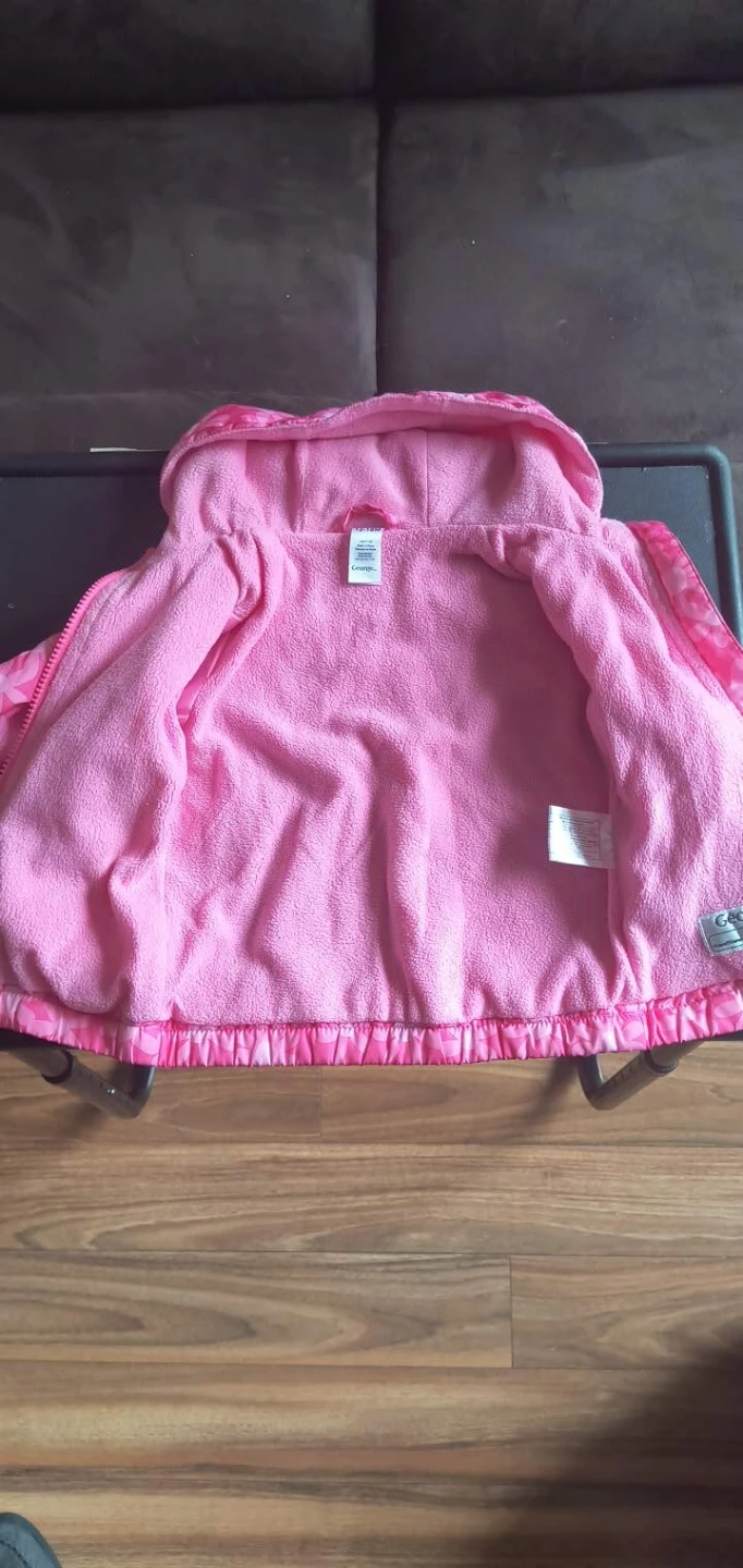 George Pink Floral Hooded Jacket - photo 2