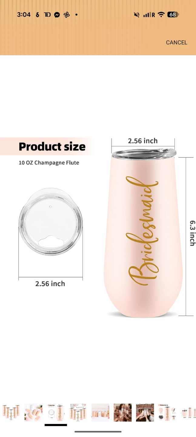 ELEGANTPARK Bride Tribe Stainless Steel Tumblers - photo 4