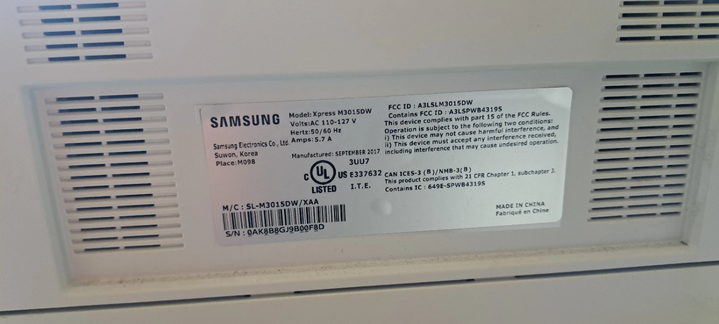 Samsung Xpress M3015DW Monochrome Laser Printer - photo 4