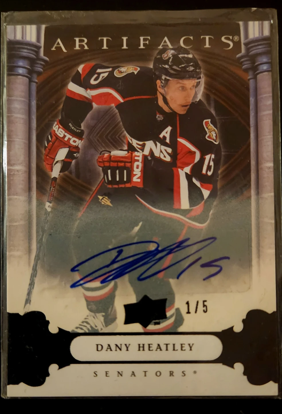 Dany Heatley autograph 1/5