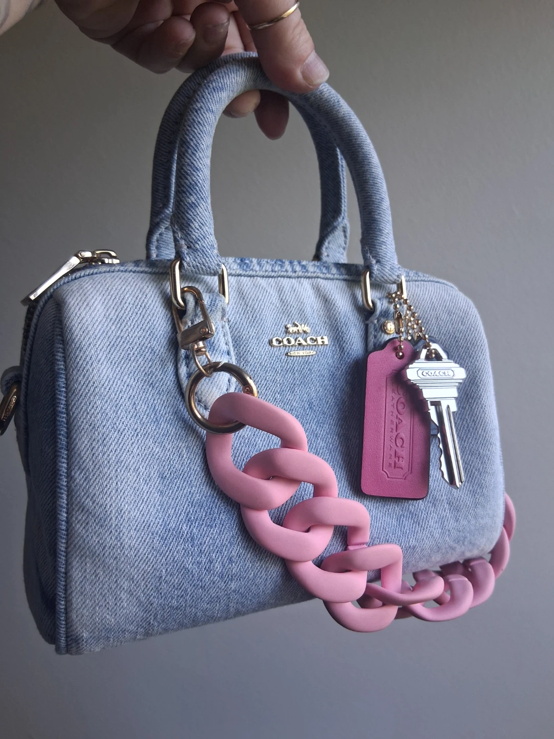 Coach loved denim rowan
