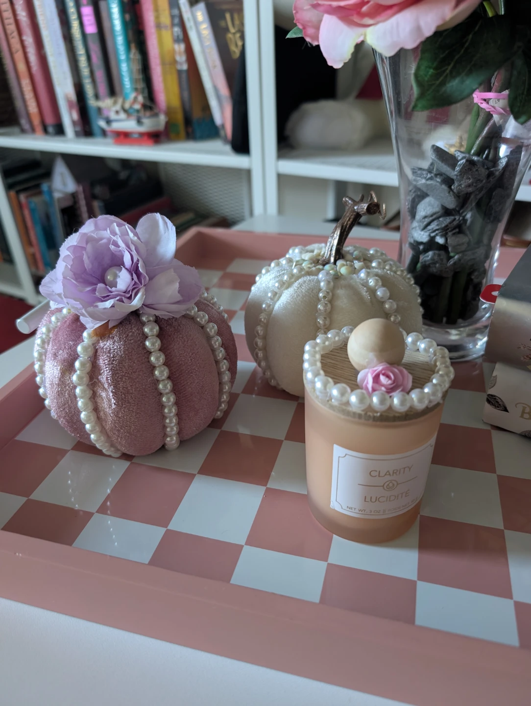 Decorated Pumpkins (Set of 2)
