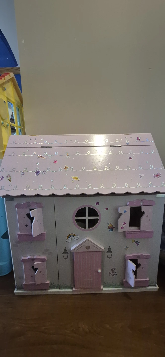 Pink Unicorn Dollhouse