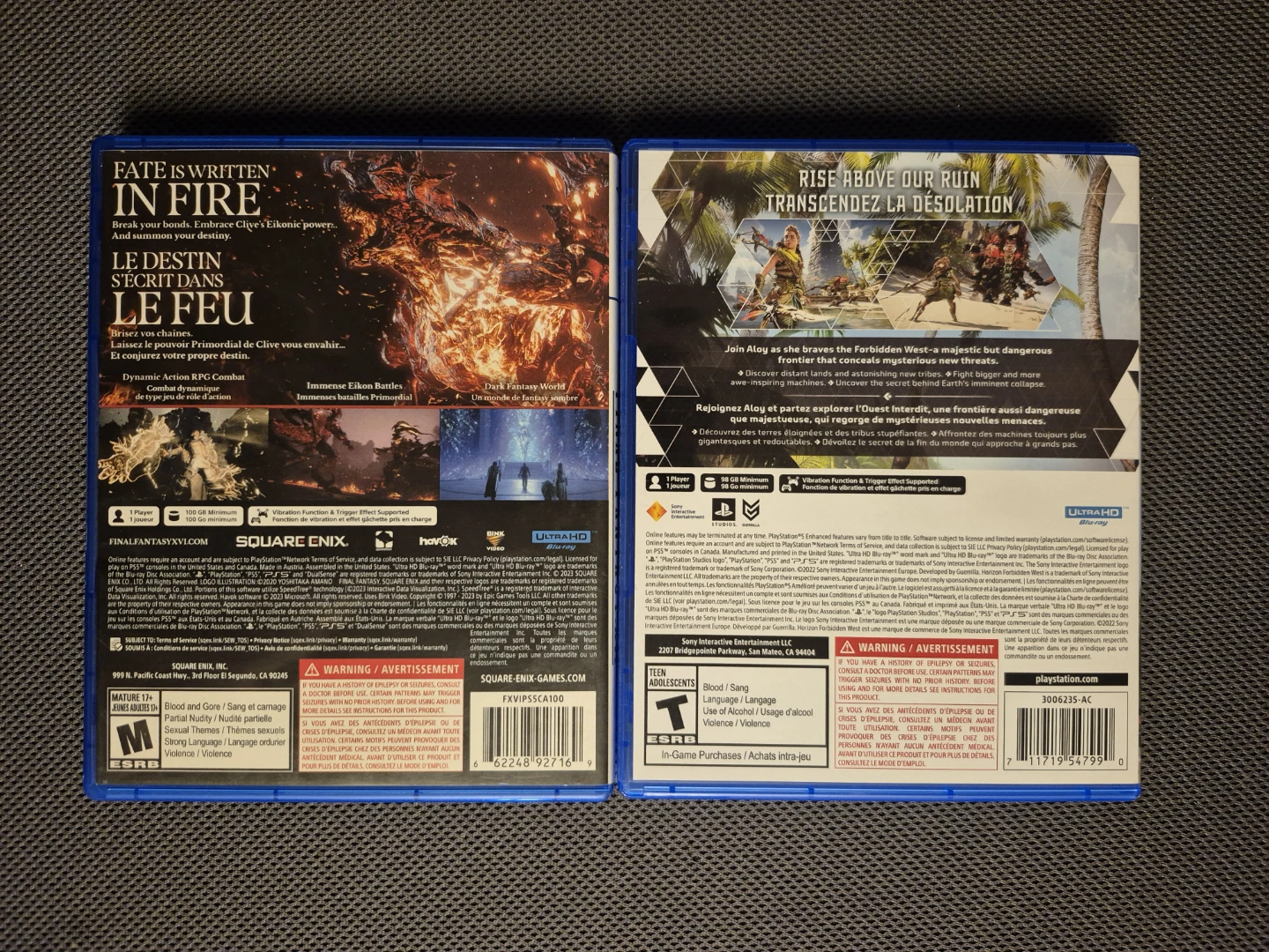 PS5 Games: Final Fantasy XVI & Horizon Forbidden West - photo 2