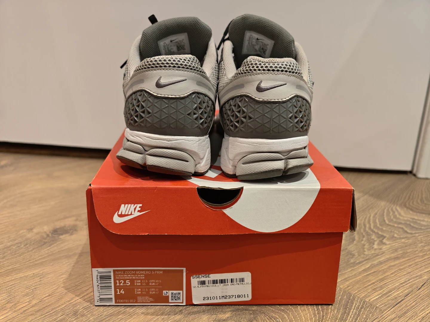 Nike Zoom Vomero 5 PRM Iron Ore Flat Pewter Men's 12.5 - photo 2