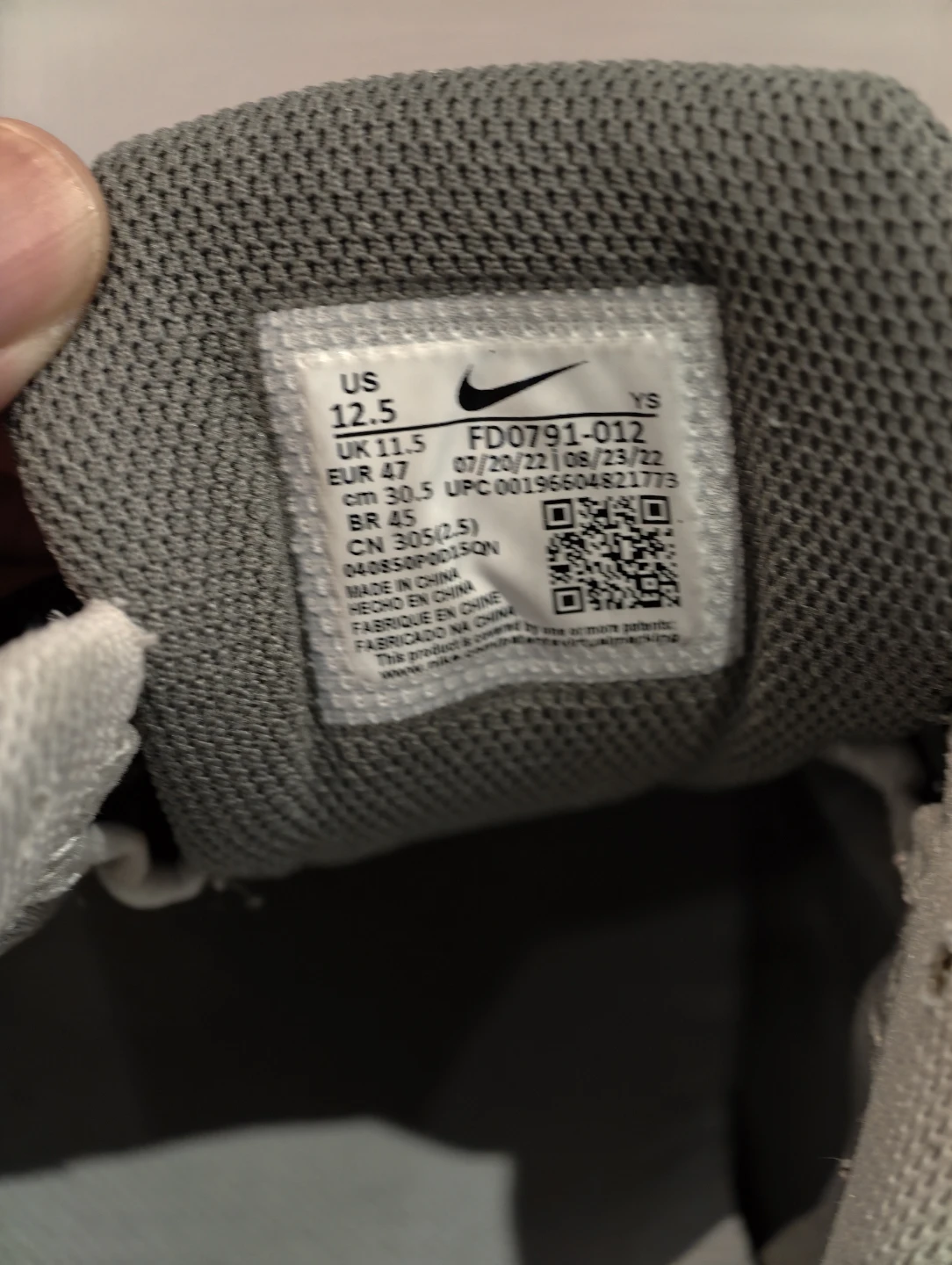 Nike Zoom Vomero 5 PRM Iron Ore Flat Pewter Men's 12.5 - photo 4