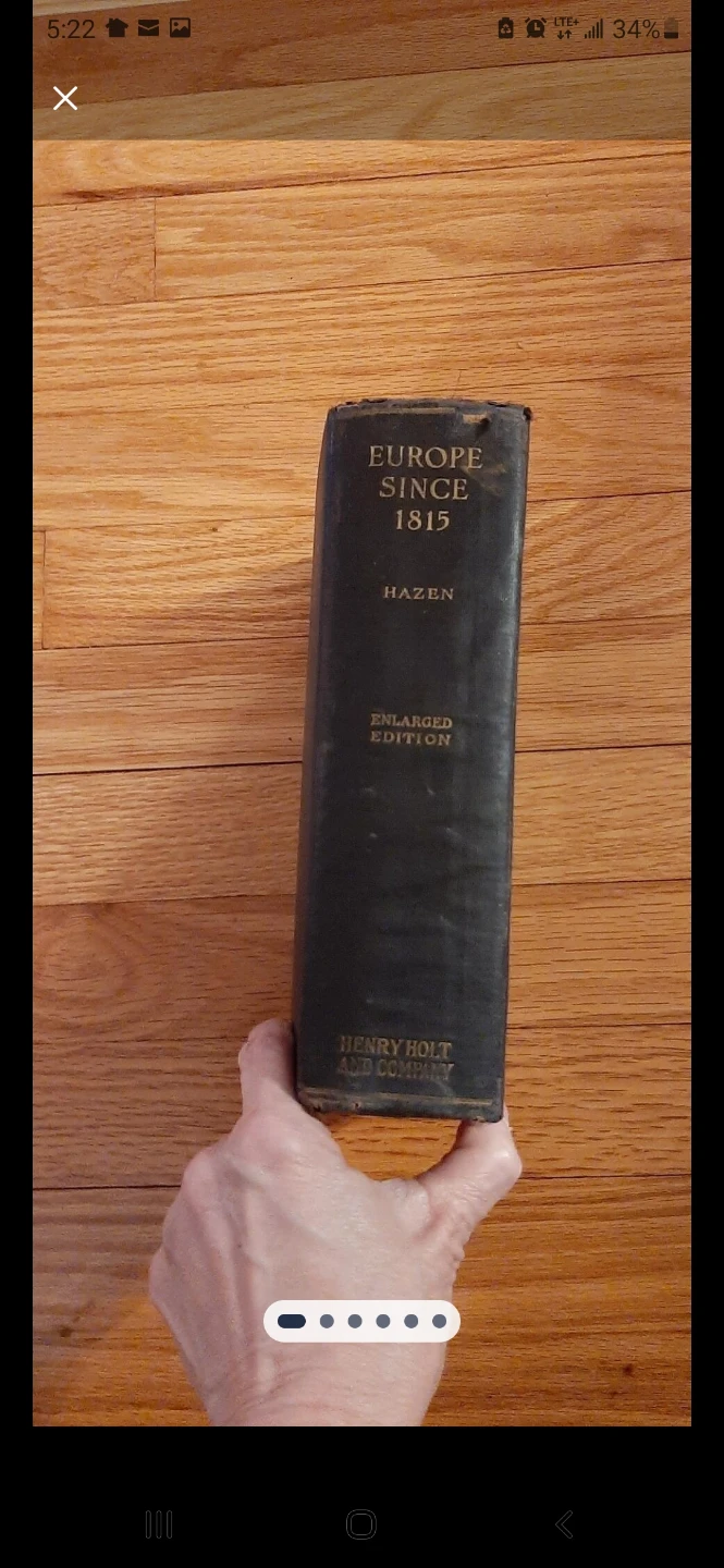 Europe Since 1815 enlarged edition Hazen