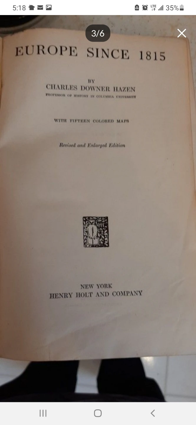 Europe Since 1815 enlarged edition Hazen - photo 3