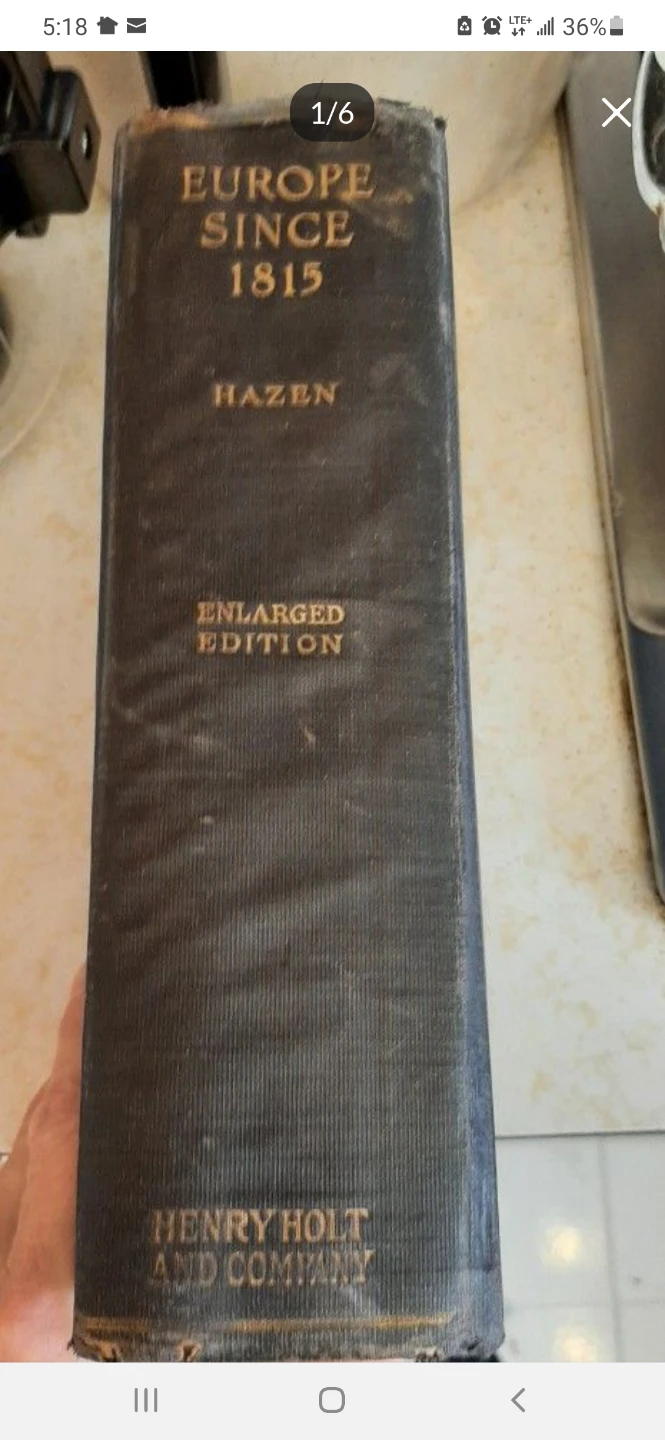 Europe Since 1815 enlarged edition Hazen - photo 5