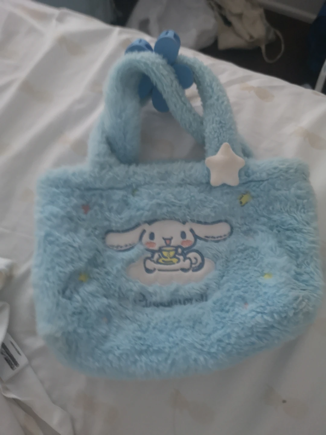 Miso Blue Cinnamoroll Plush Handbag
