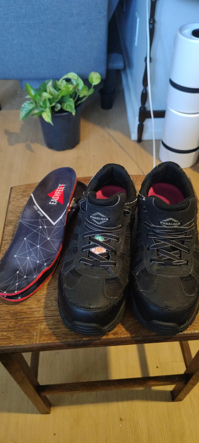 Workload Safety Shoes with EasyFeet Insoles