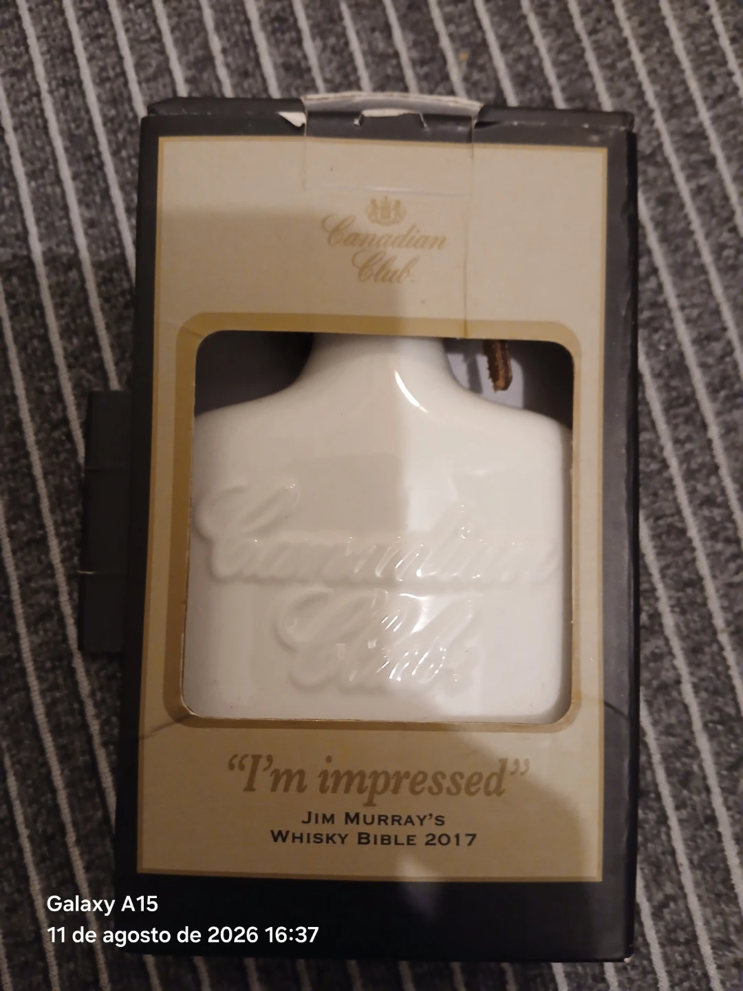 Canadian Club Ceramic Flask Whisky Bible 2017 - photo 2