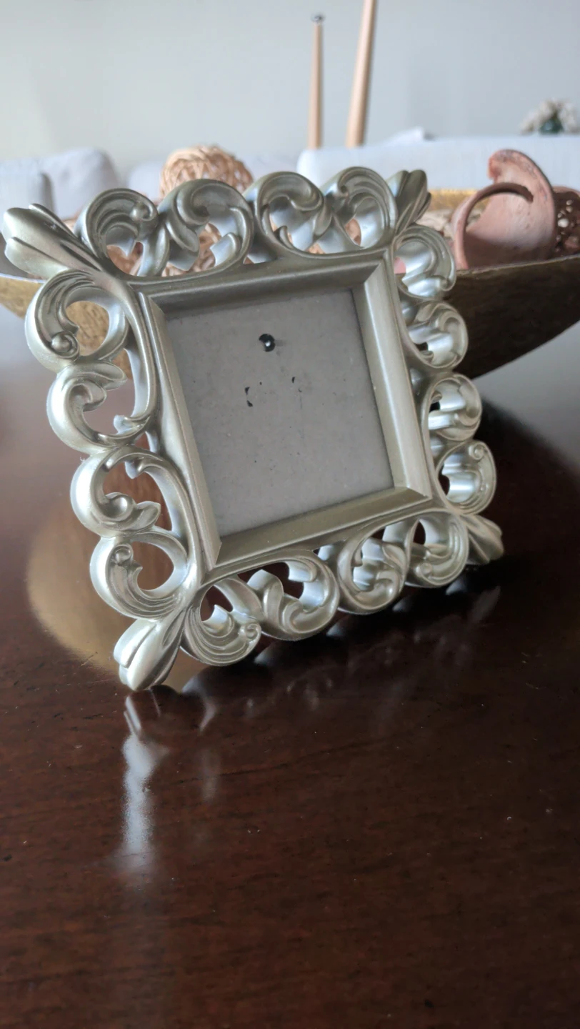 Ornate Silver Photo Frame