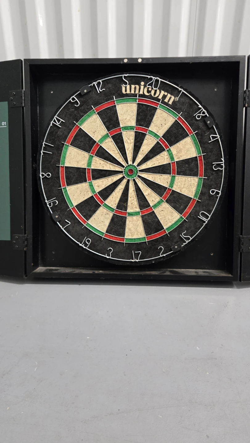 Unicorn Dartboard Cabinet Set - photo 2