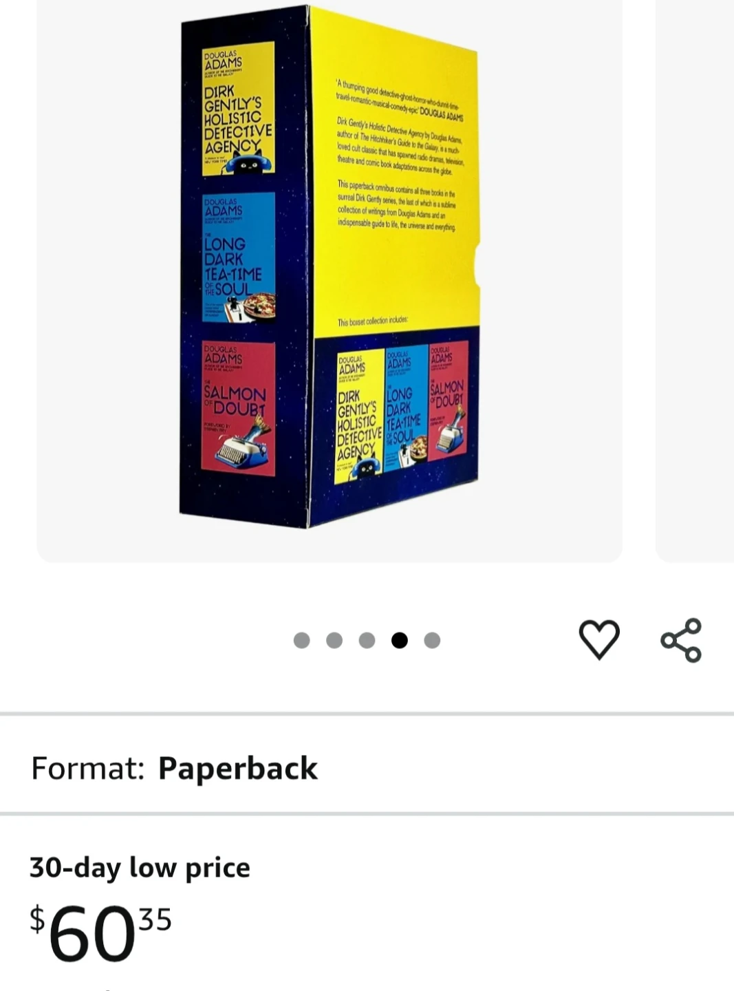 Douglas Adams Dirk Gently Collection Box Set - IN PLASTIC - photo 2