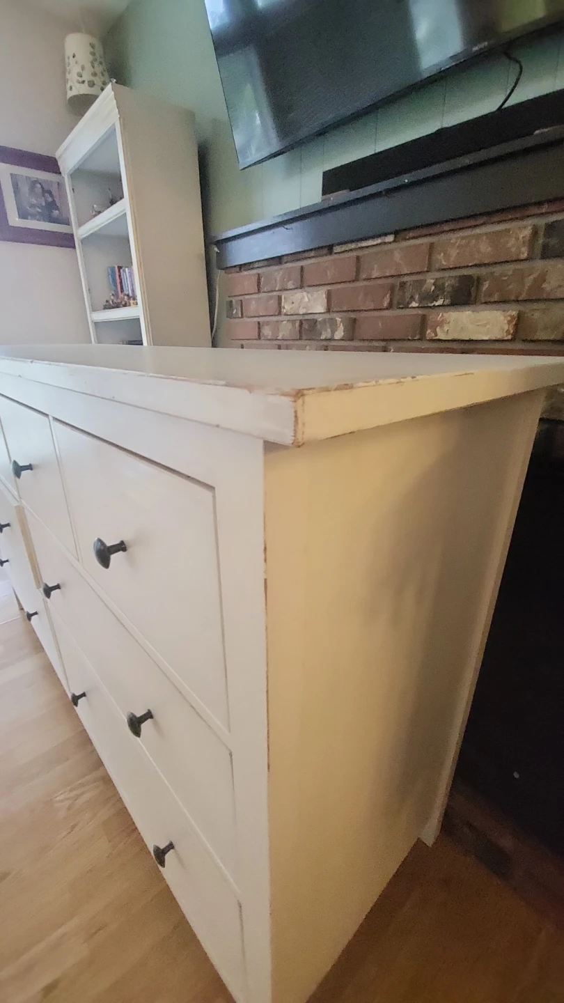 White 8 drawer IKEA dresser - photo 3