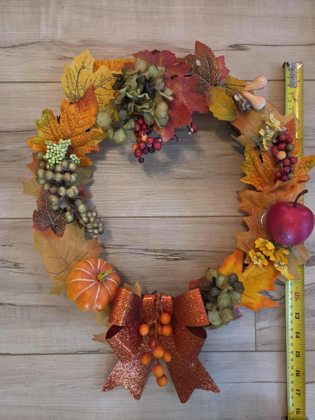 Autumn fall wreaths $12, $15, or all for $55 - photo 3
