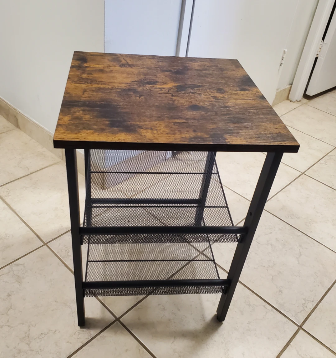 Rustic metal table