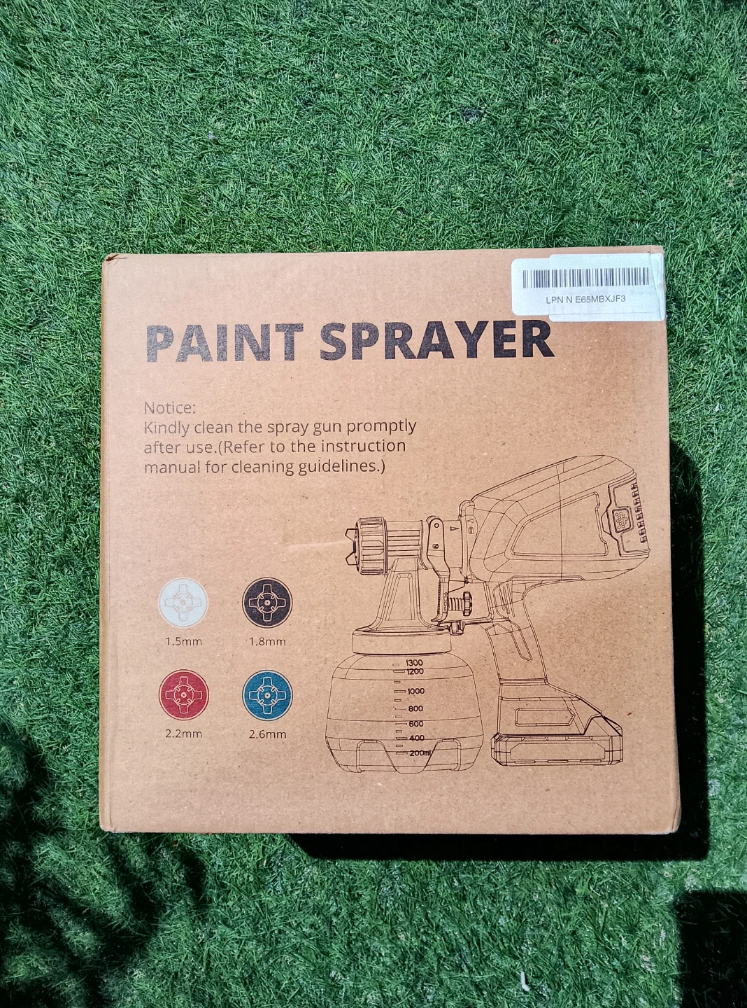 20V Cordless HVLP Paint Sprayer KLB-014 - photo 5