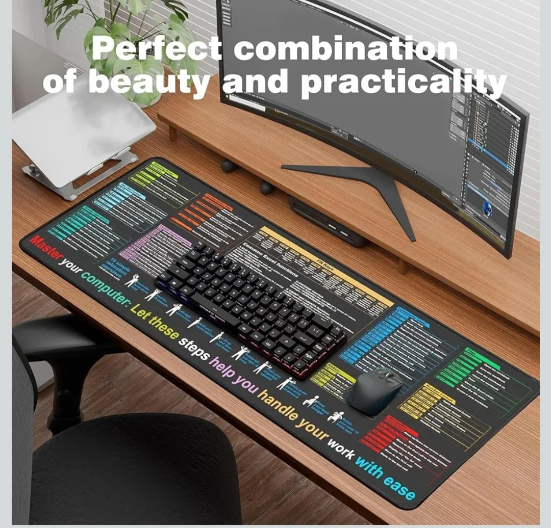 MIRSPT Excel Word Shortcut Key Mouse Pad - photo 3