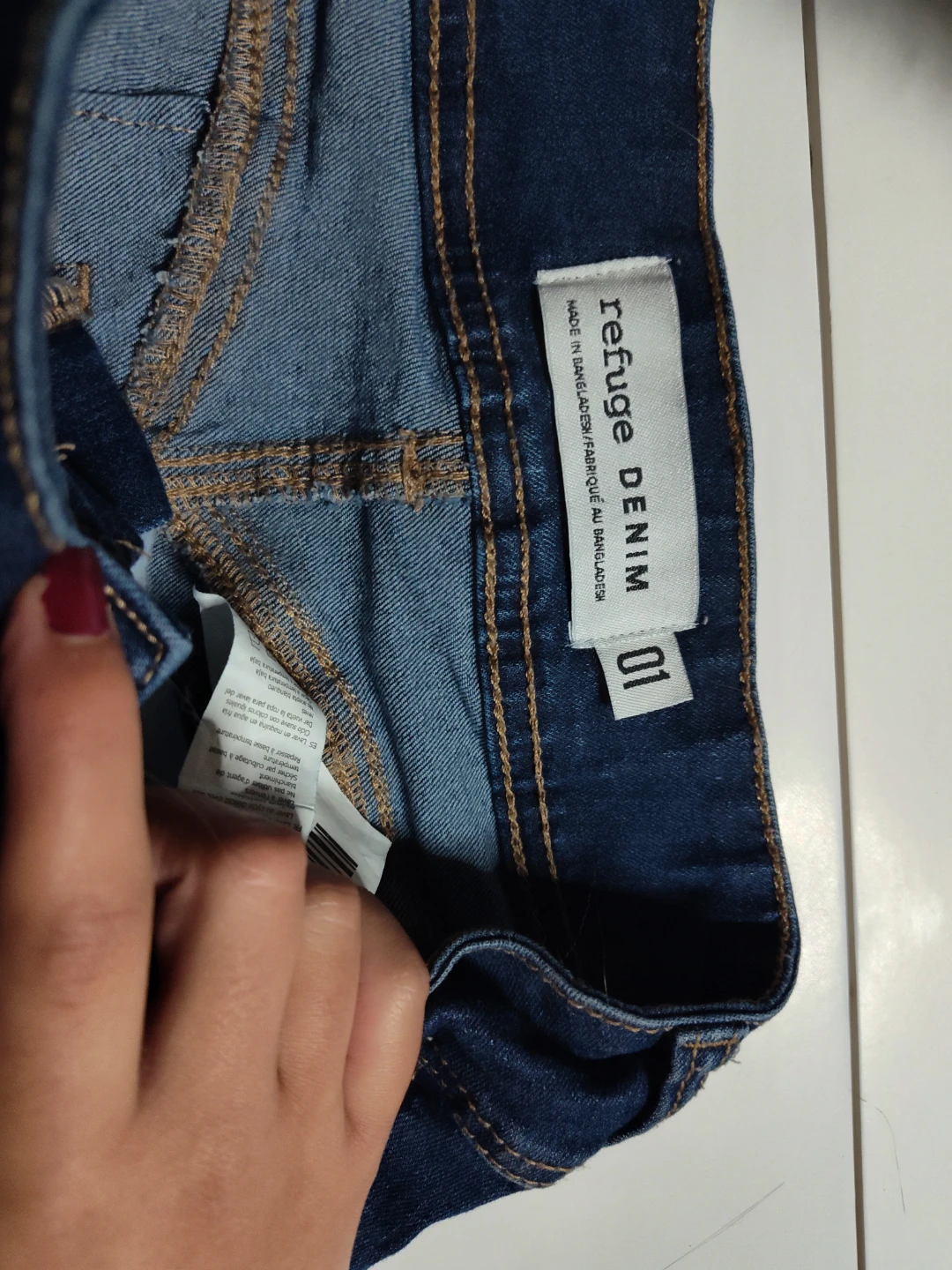 Refuge Denim Jean Shorts Size 01 - photo 2