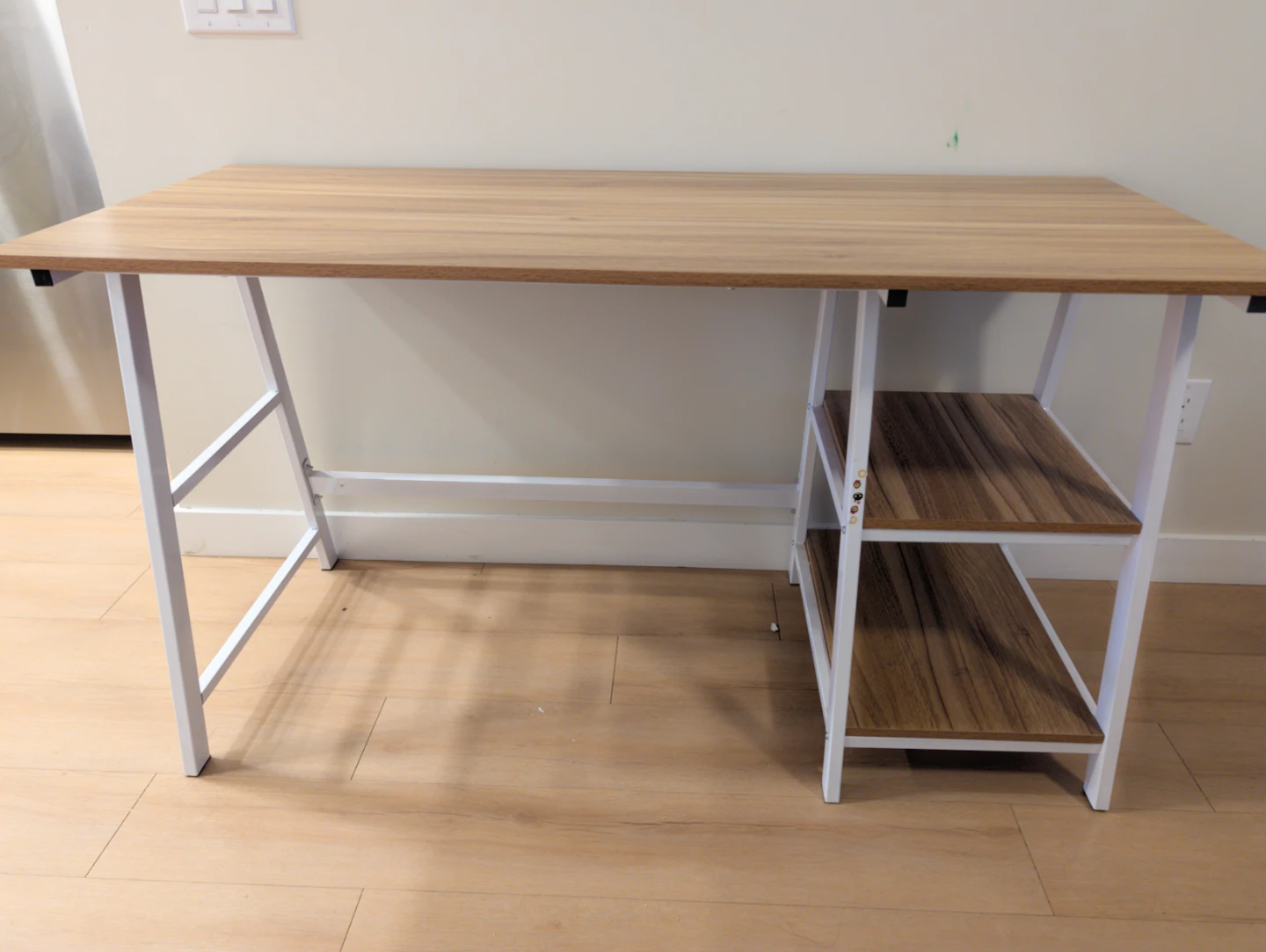 Desk with Shelves - photo 3