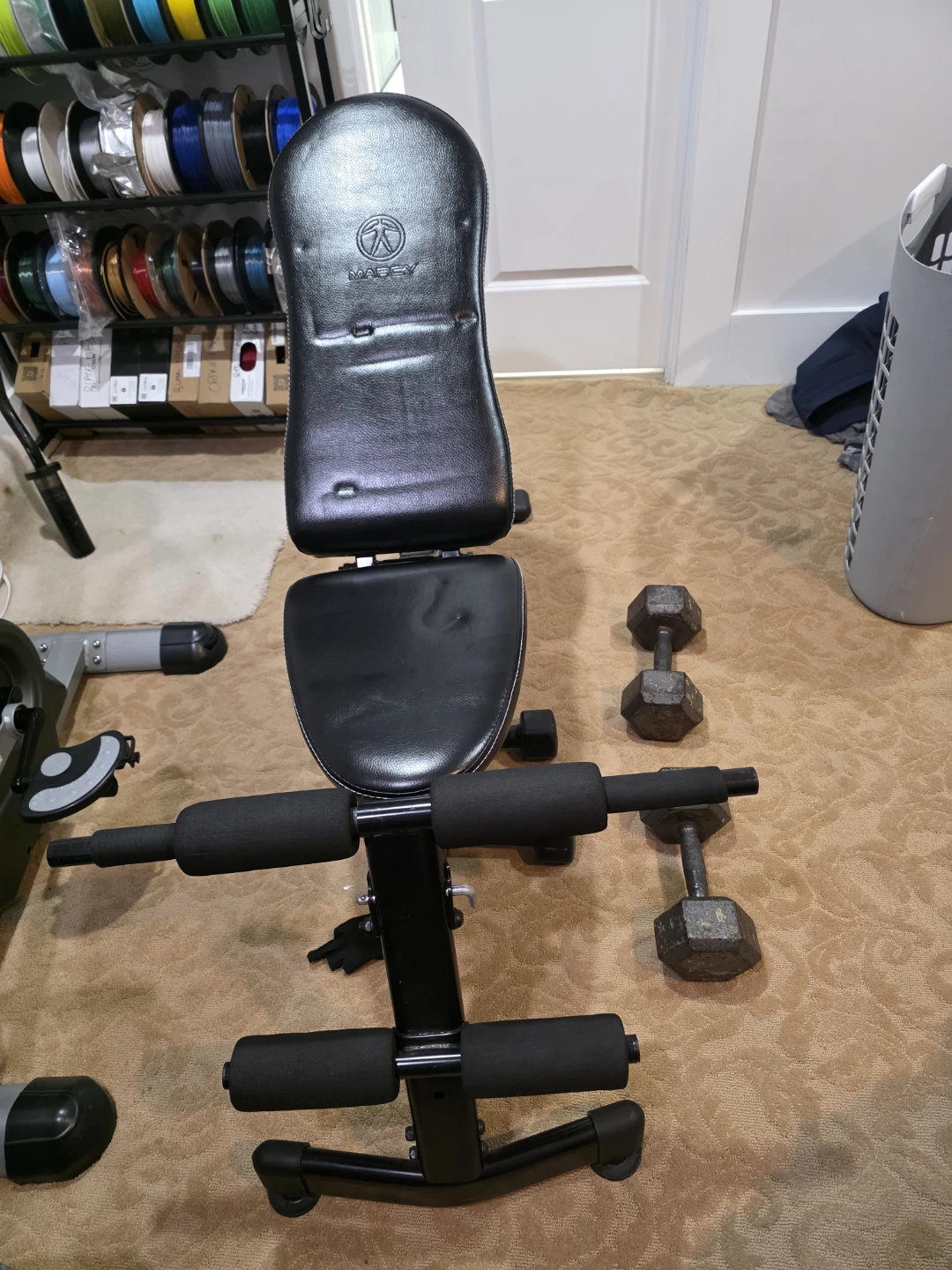 Marcy Multi-Purpose Adjustable Workout Utility Weight Bench