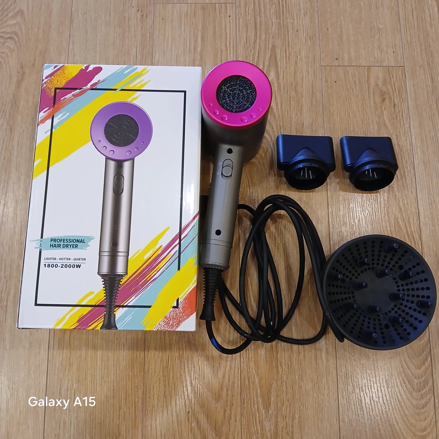 Professional Hair Dryer 1800-2000W with Attachments