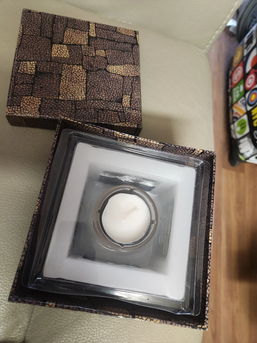 Decorative Candle Holder with Scented Candle - photo 4
