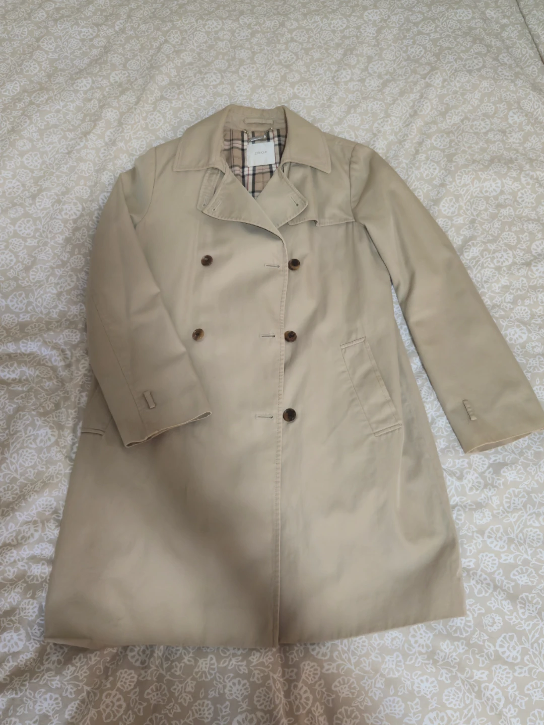Classic Beige Trench Coat