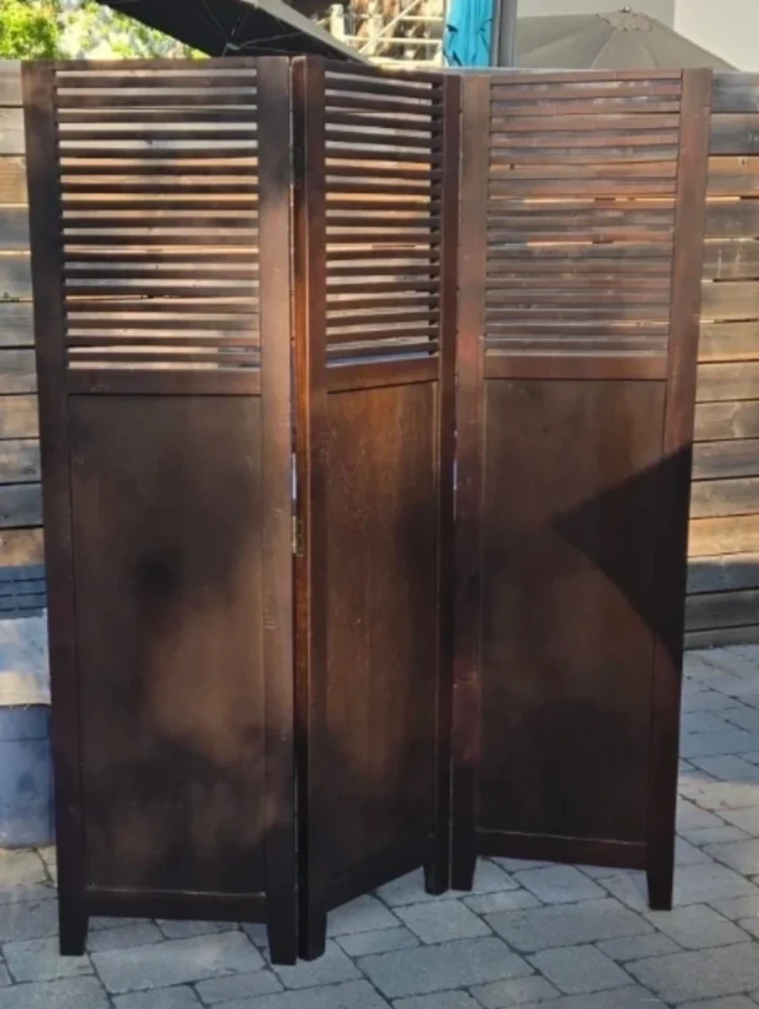3-Panel Room Divider Screen