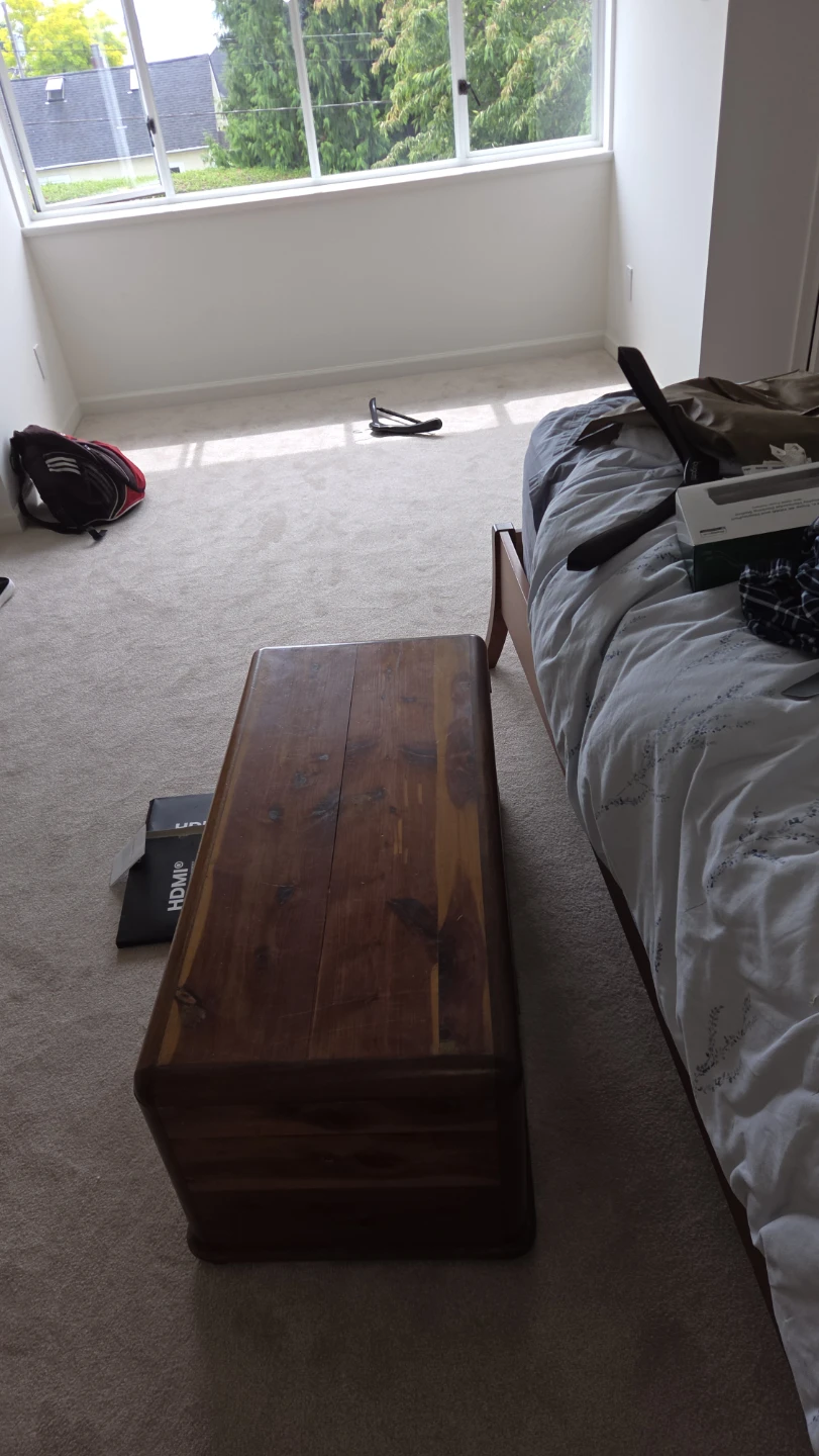 Wooden Cedar Storage Chest