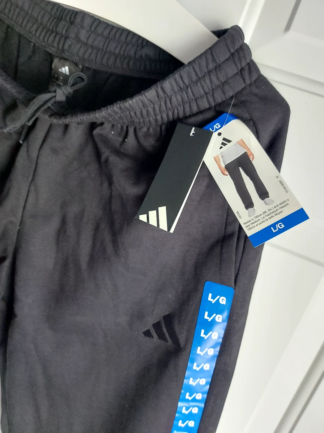 New Adidas Black Track Pants size L - photo 2