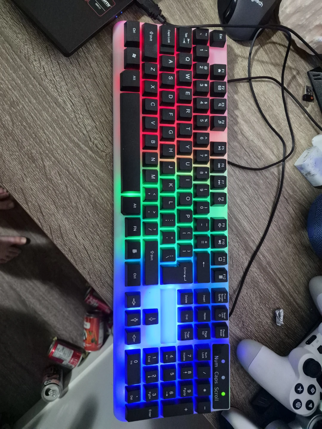 Gaming Keyboard with RGB Backlighting