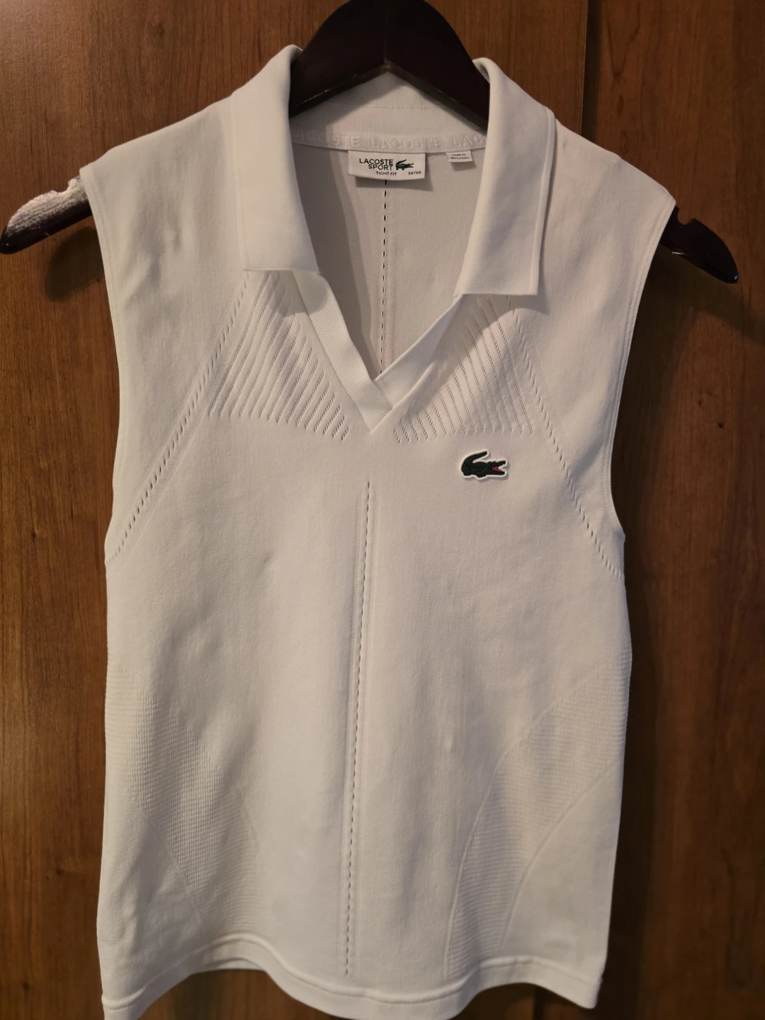 Lacoste Sport Sleeveless Polo Shirt