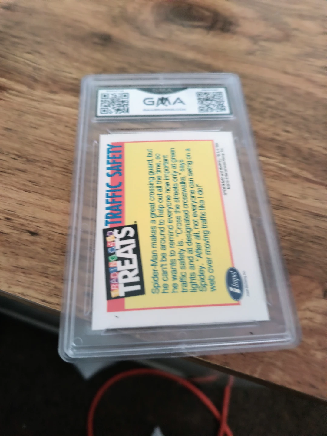 Halloween Spiderman Graded Card 1991 Imperial Marvel - photo 3