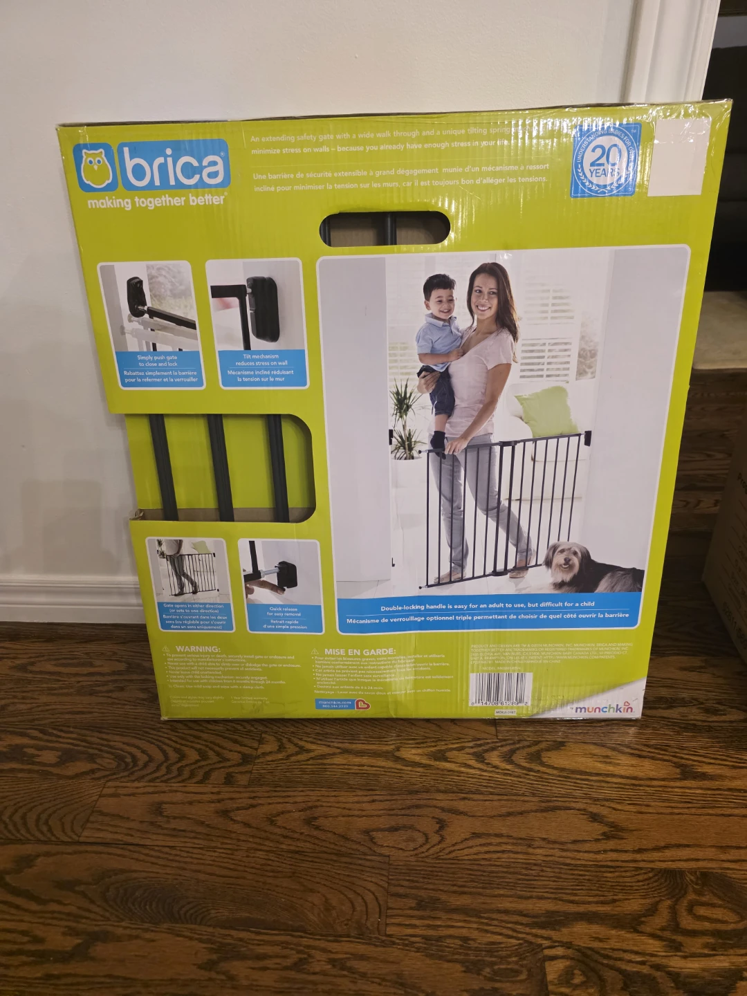 Brica Extending Metal Top of Stair Gate