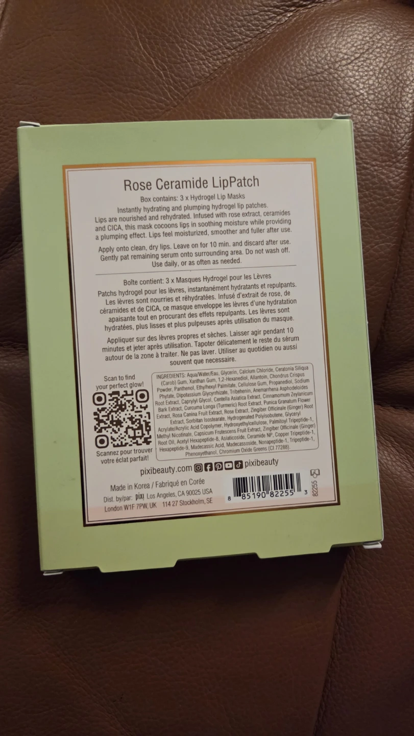 Pixi Rose Ceramide Lip Patch (3 Patches) - photo 2