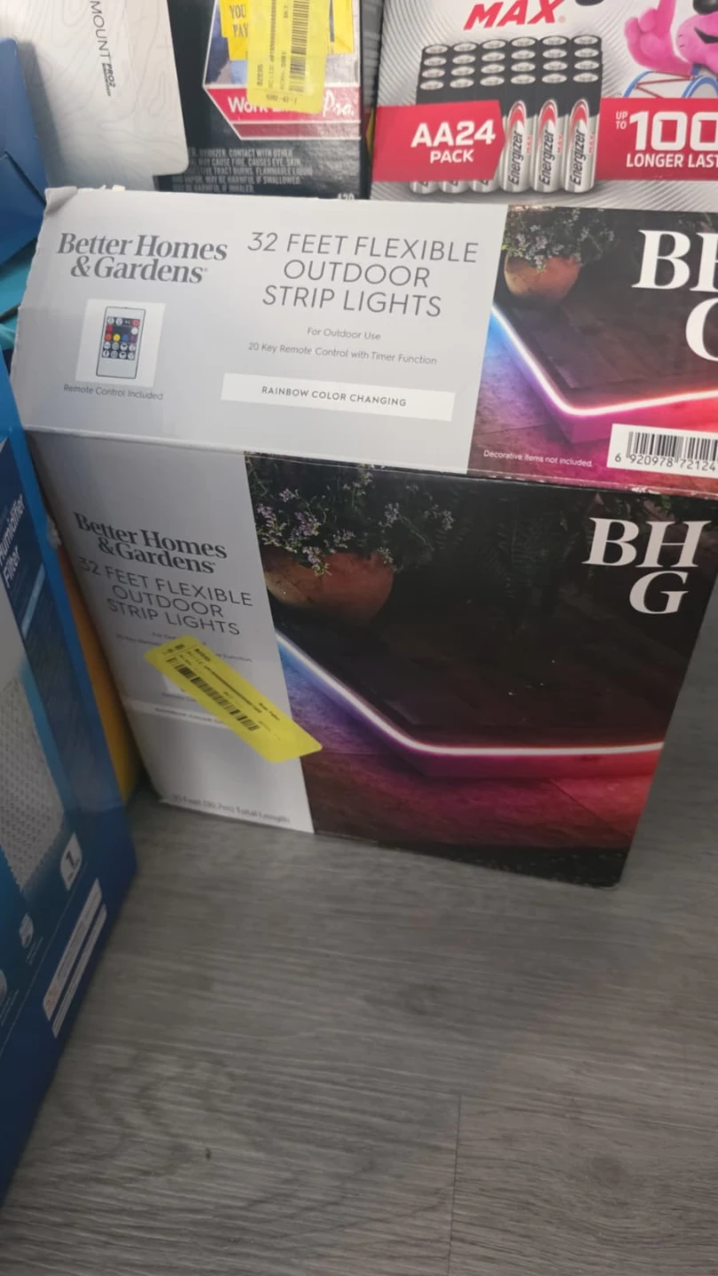 Better Homes & Gardens 32ft Outdoor Strip Lights