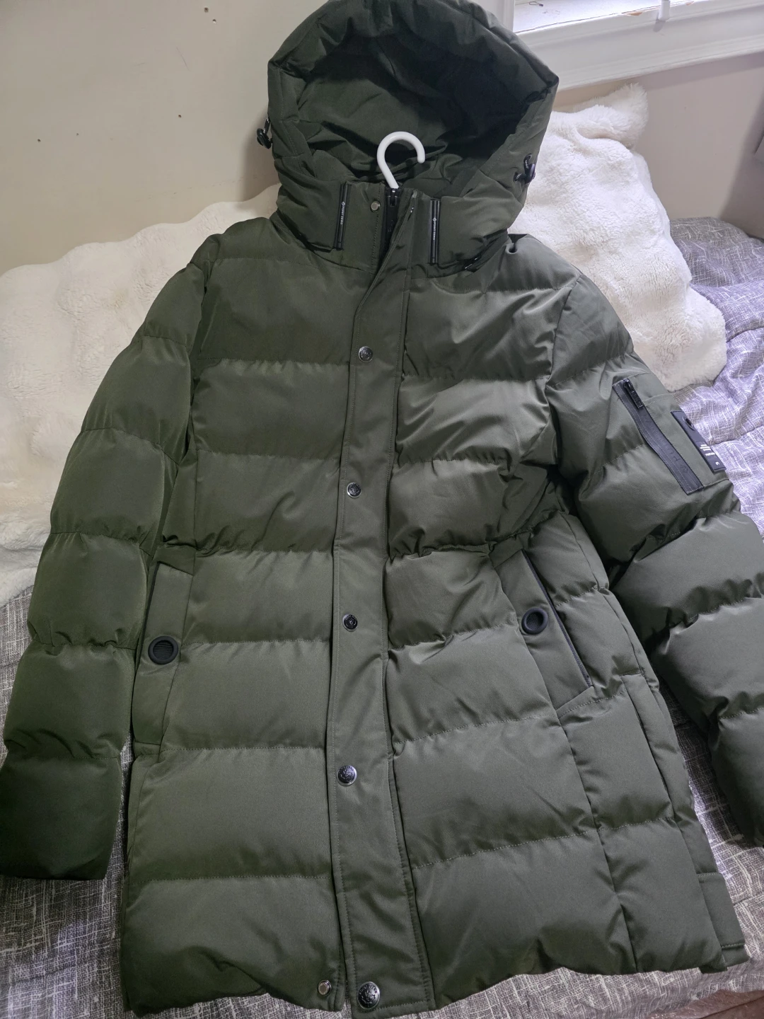Point Zero Puffer Jacket with Hood