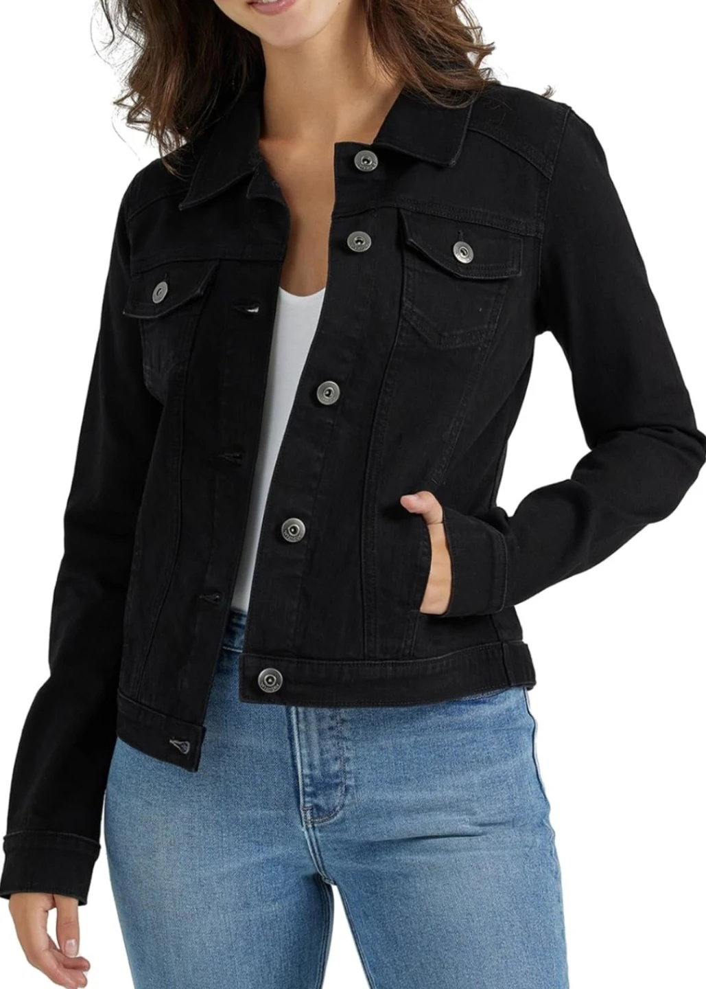 Wrangler Authentics Black Denim Jacket