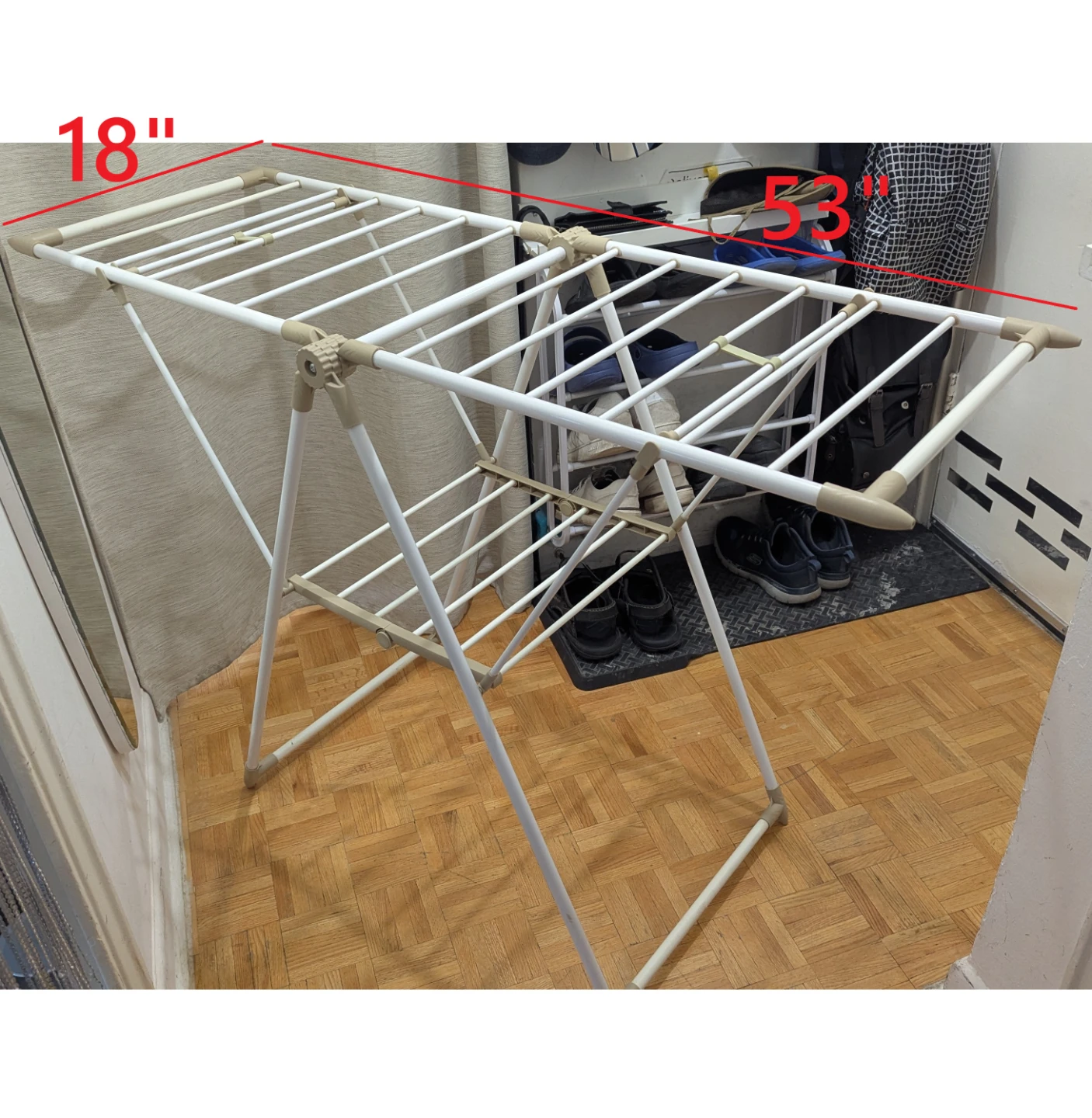 Folding Clothes Drying Rack Laundry