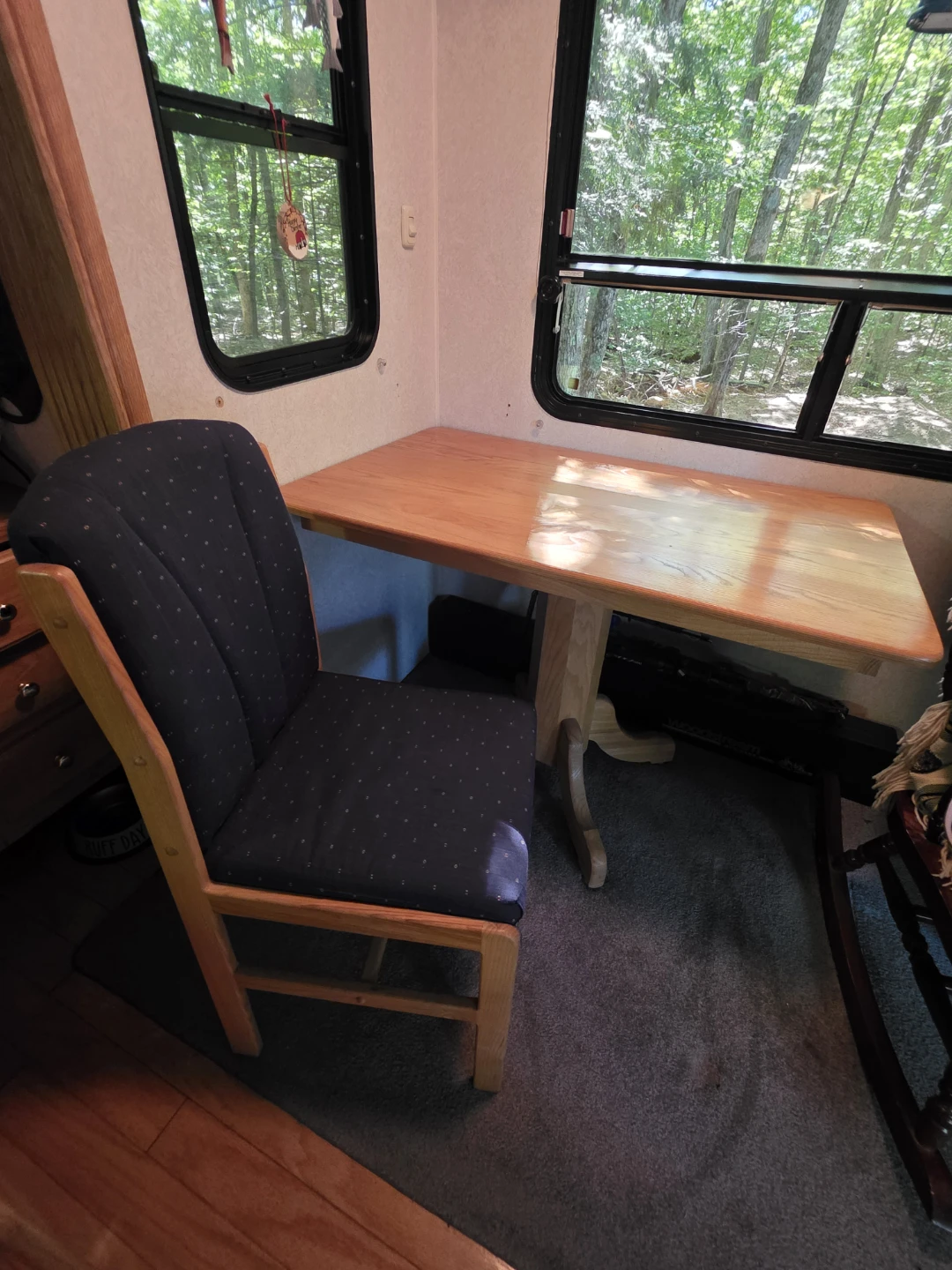 Solid Wood Table and Chair Set