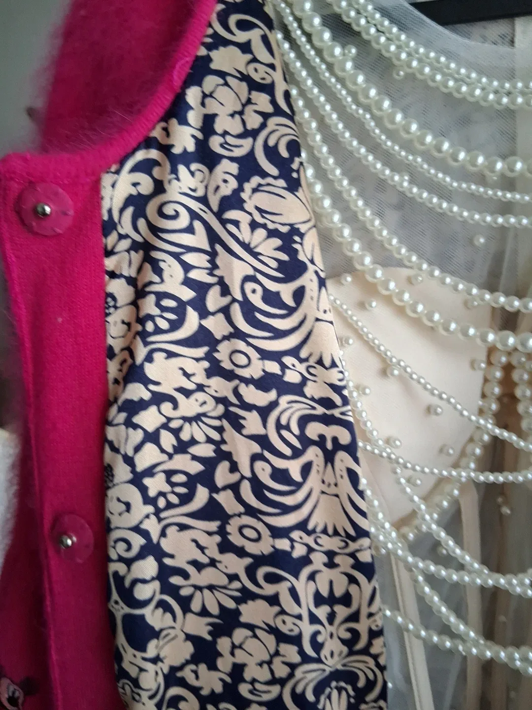 Hot Pink Mickey Mouse Fuzzy Cardigan - photo 4