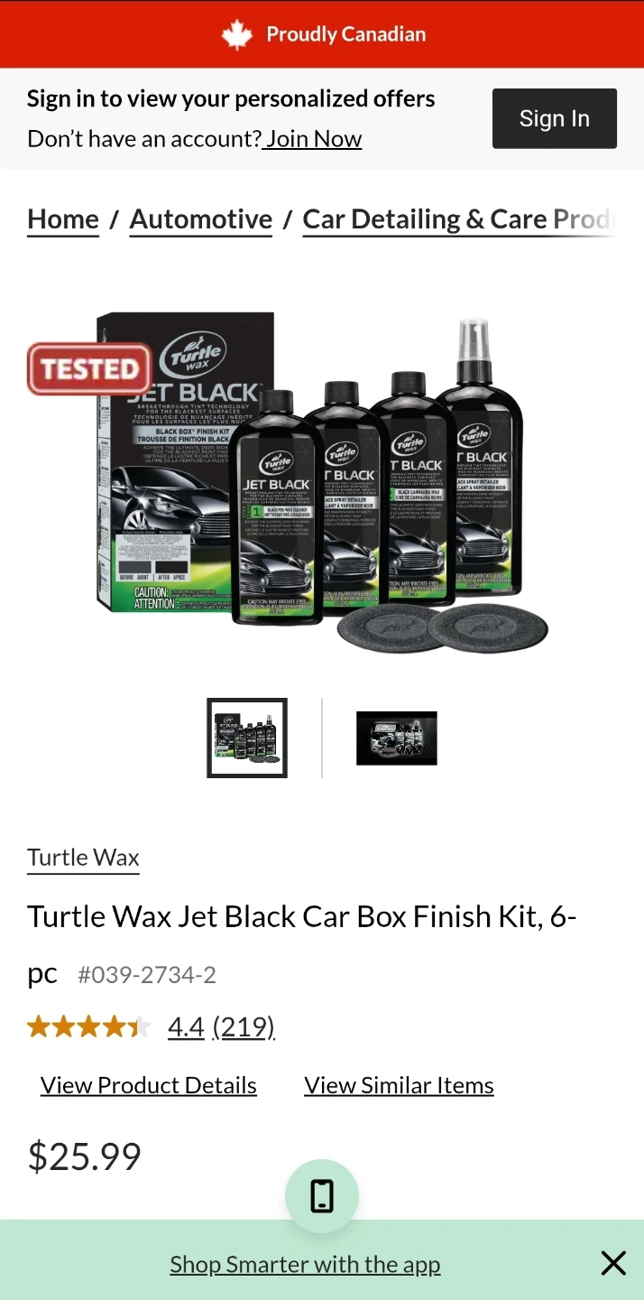 TURTLE WAX JET BLACK FINISH KIT - photo 4