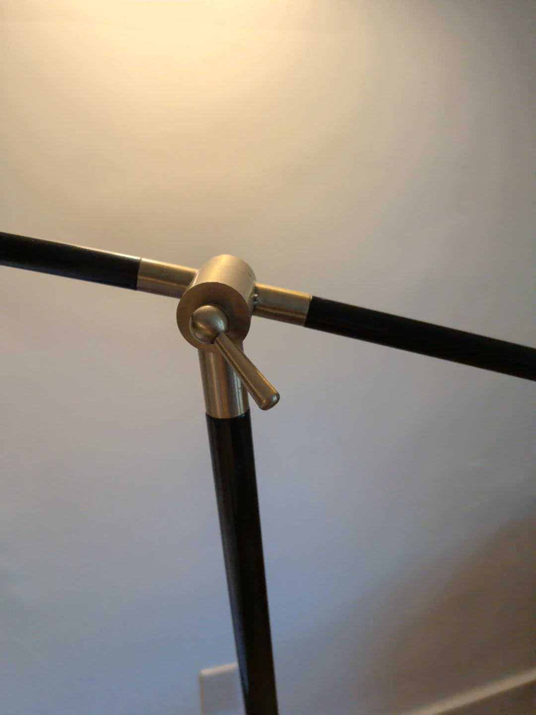 Adjustable Floor Lamp - Black Metal - photo 2