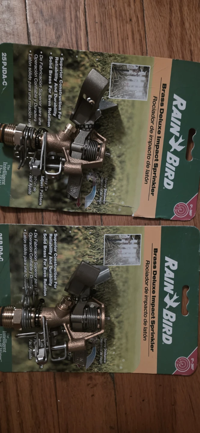 Rain Bird Brass Deluxe Impact Sprinkler (2 Pack)